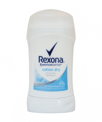 استیک ضد تعریق زنانه رکسونا Rexona مدل Cotton Dry وزن 40 گرم