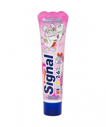 خمیر دندان سیگنال کودک 2 تا 6 سال  Signal Kids Strawberry 50ml