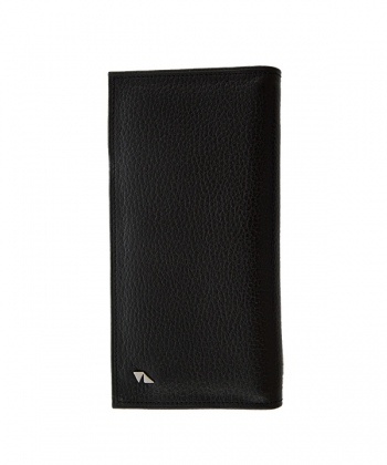 کیف پول چرم مردانه مشکی چرم مشهدMashhad leather مدل D0241