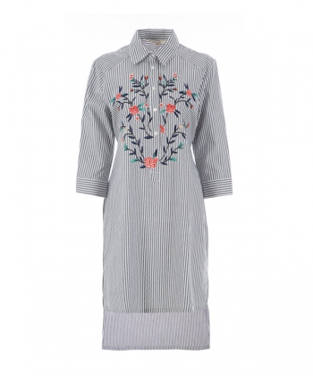 مانتو گلدار جوتی جینز Jooti Jeans