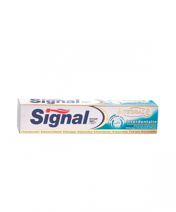 خمیر دندان سیگنال Signal سری Integral 8 مدل Interdentaire حجم 75 میلی لیتر