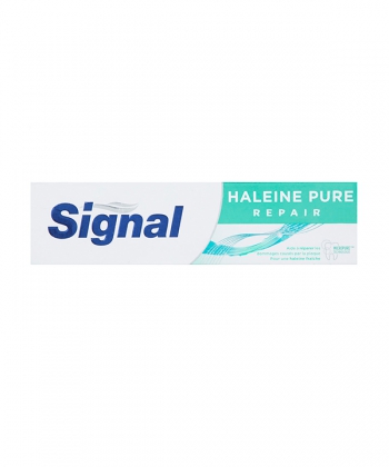 خمیر دندان سیگنال Signal سری Repair مدل Haleine Pure حجم 75 میلی لیتر