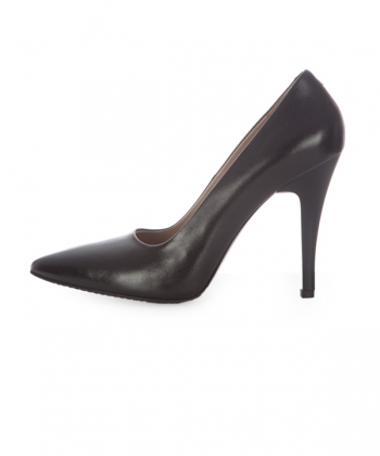 کفش مجلسی چرم زنانه مشکی چرم مشهدMashhad leather مدل J2269
