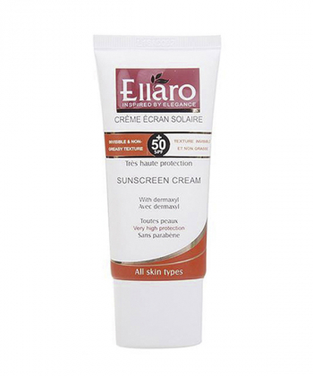 کرم ضدآفتاب بدون رنگ الارو مدل Sunscreen Cream SPF50